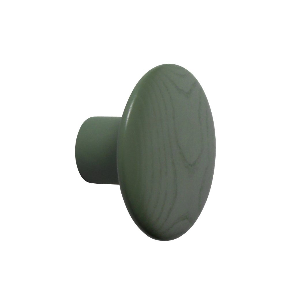 Muuto Patère The Dots dusty green (vert) petit | Design Scandinave | Crochets & Portemanteaux muraux | Vert