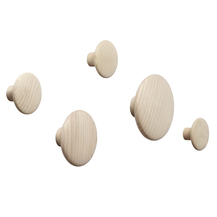 Patère The Dots frêne, mini Muuto