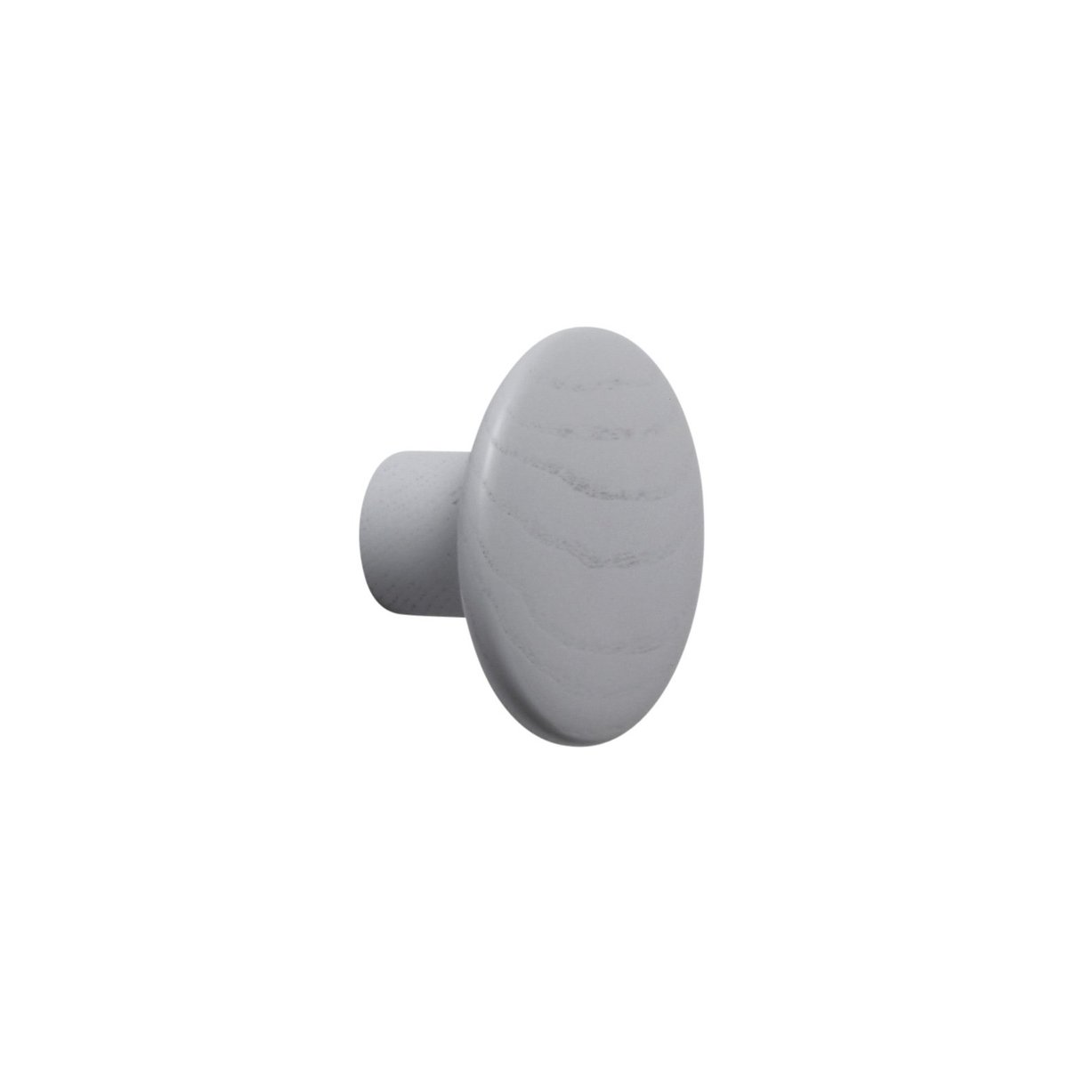 Muuto Patère The Dots - grise 1 pièce petit | Design Scandinave | Crochets & Portemanteaux muraux | Gris