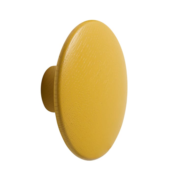 Patère The Dots jaune moutarde, moyen Muuto