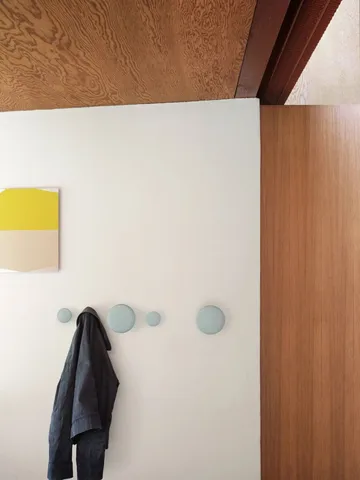 Patère The Dots - lot de 5 - noir frêne teinté - Muuto
