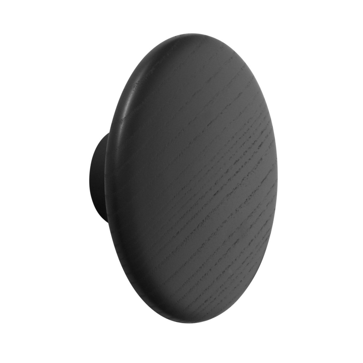 Muuto Patère The Dots, noir grand | Design Scandinave | Crochets & Portemanteaux muraux | Noir