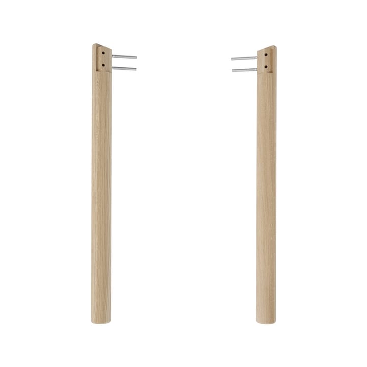 Pieds de table Linear System Connecting Legs - Oak - Muuto