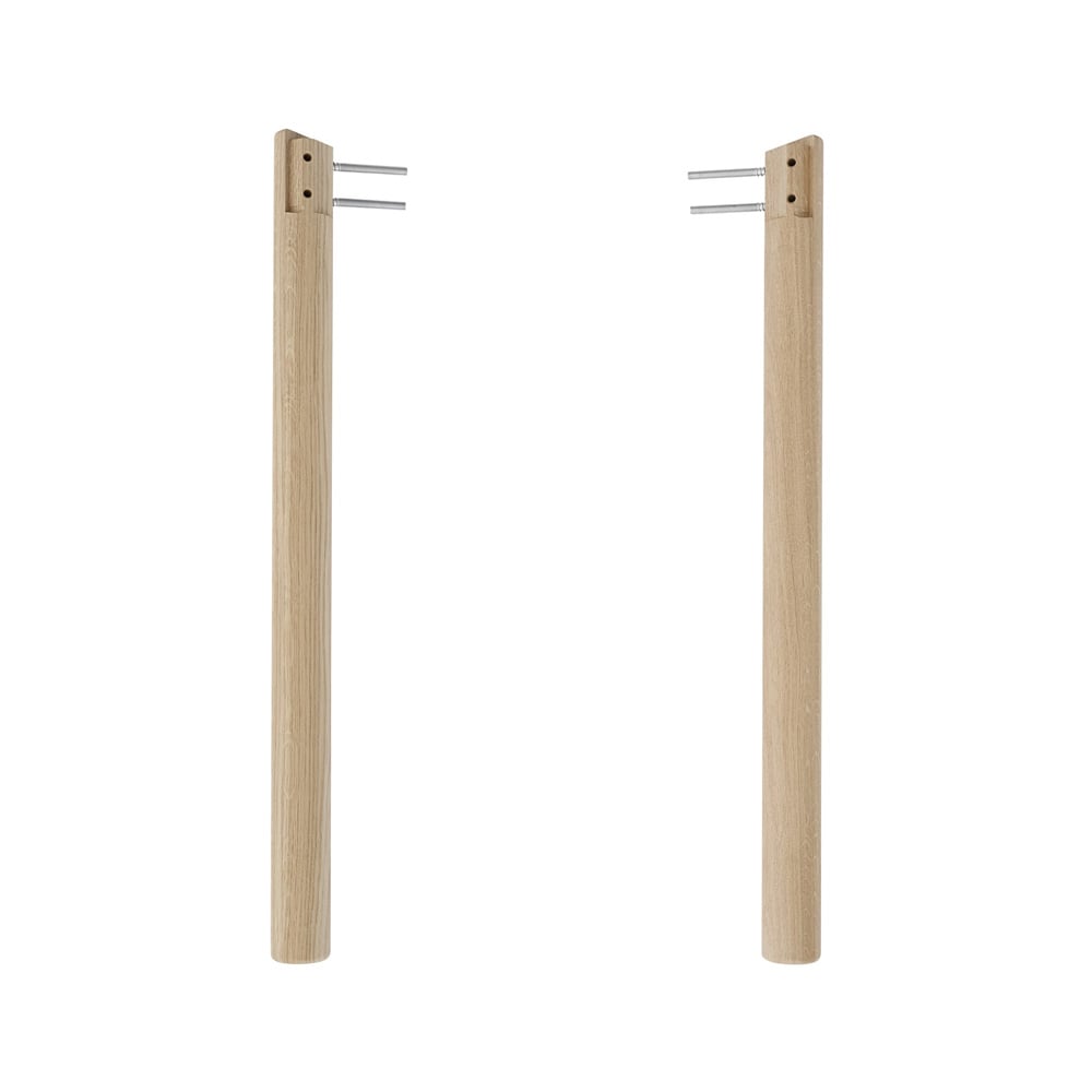Muuto Pieds de table Linear System Connecting Legs Oak