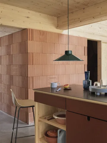 Plafonnier Top Ø36 cm - Vert foncé - Muuto