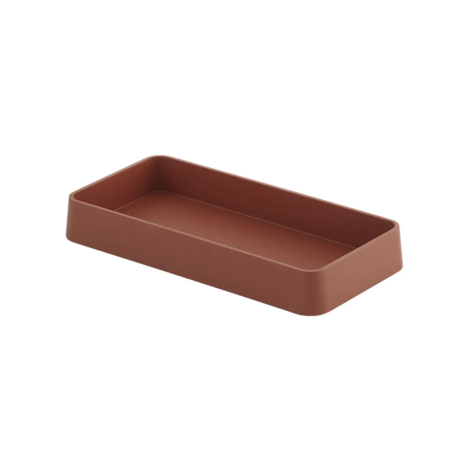 Plateau Arrange Desktop 12x25 cm, Copper brown Muuto