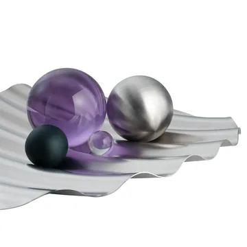 Plateau Wave Ø50 cm - Acier inoxydable - Muuto