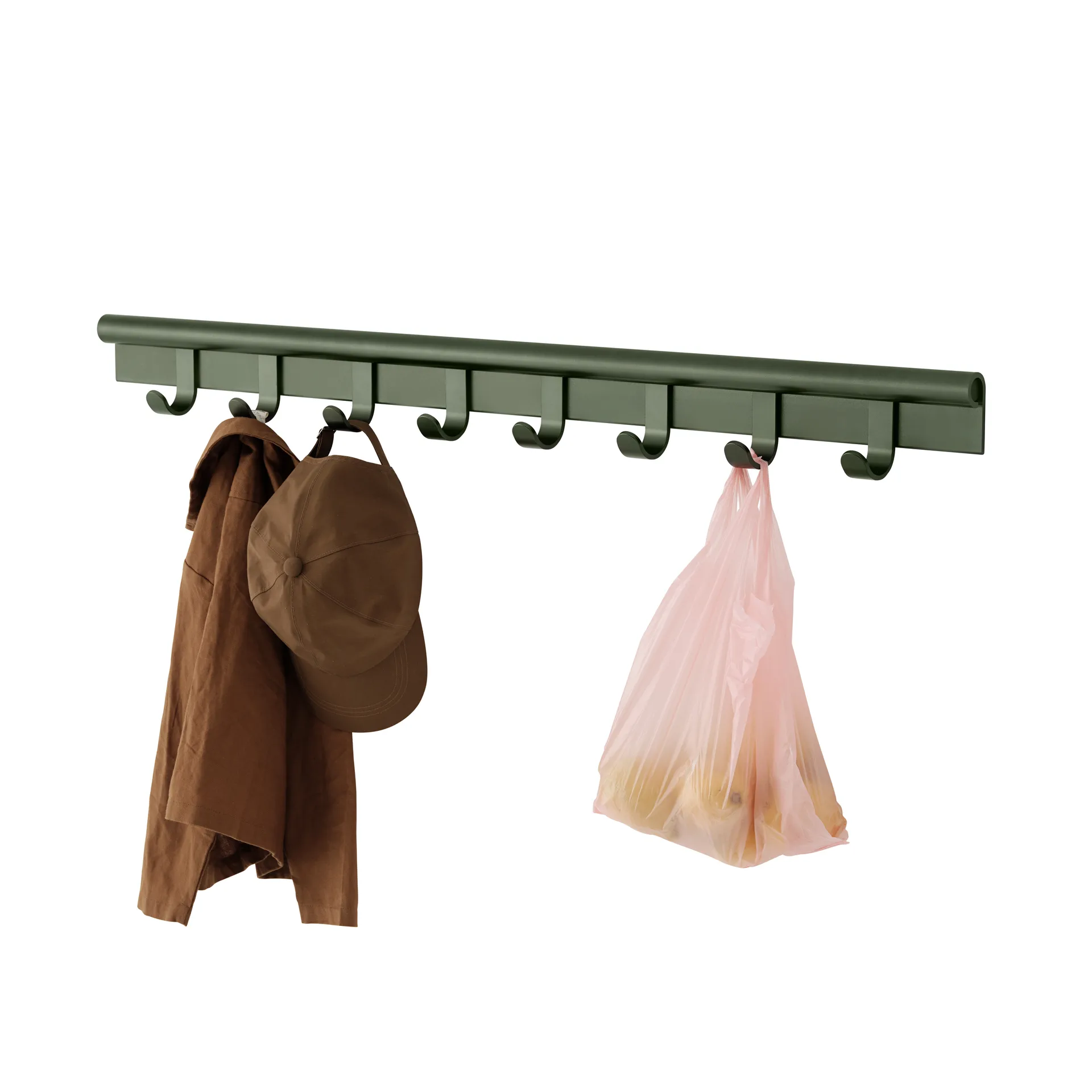 Porte vêtements Coil 100 cm, Dark green Muuto