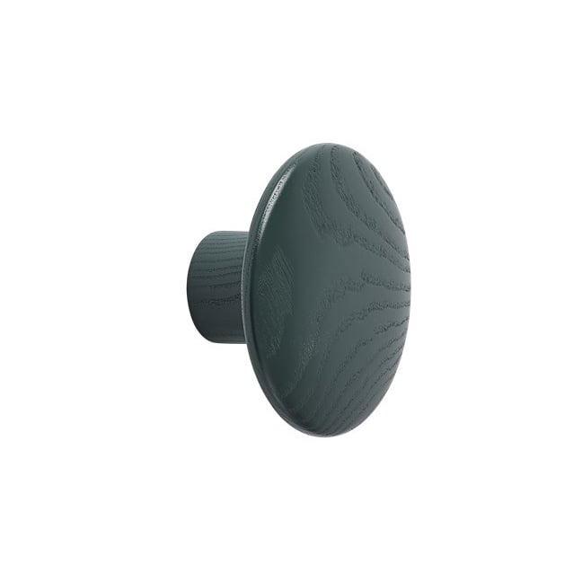 Muuto Porte-vêtements The Dots dark green Small | Design Scandinave | Crochets & Portemanteaux muraux | Vert
