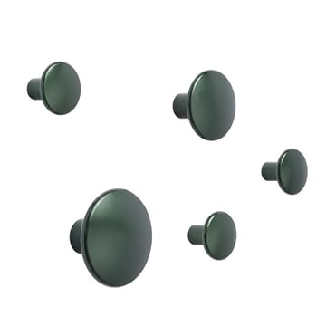 Porte-vêtements The Dots métal 2,7cm - Dark green - Muuto