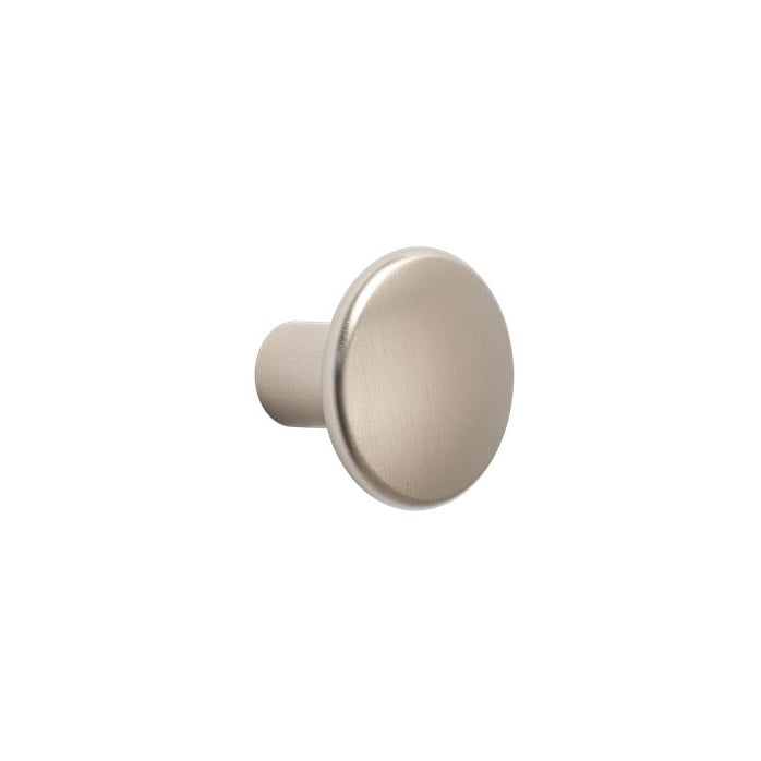 Muuto Porte-vêtements The Dots métal 2,7cm Taupe | Design Scandinave | Crochets & Portemanteaux muraux | Beige