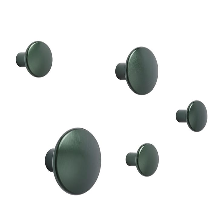 Porte-vêtements The Dots métal 3,9cm - Dark green - Muuto