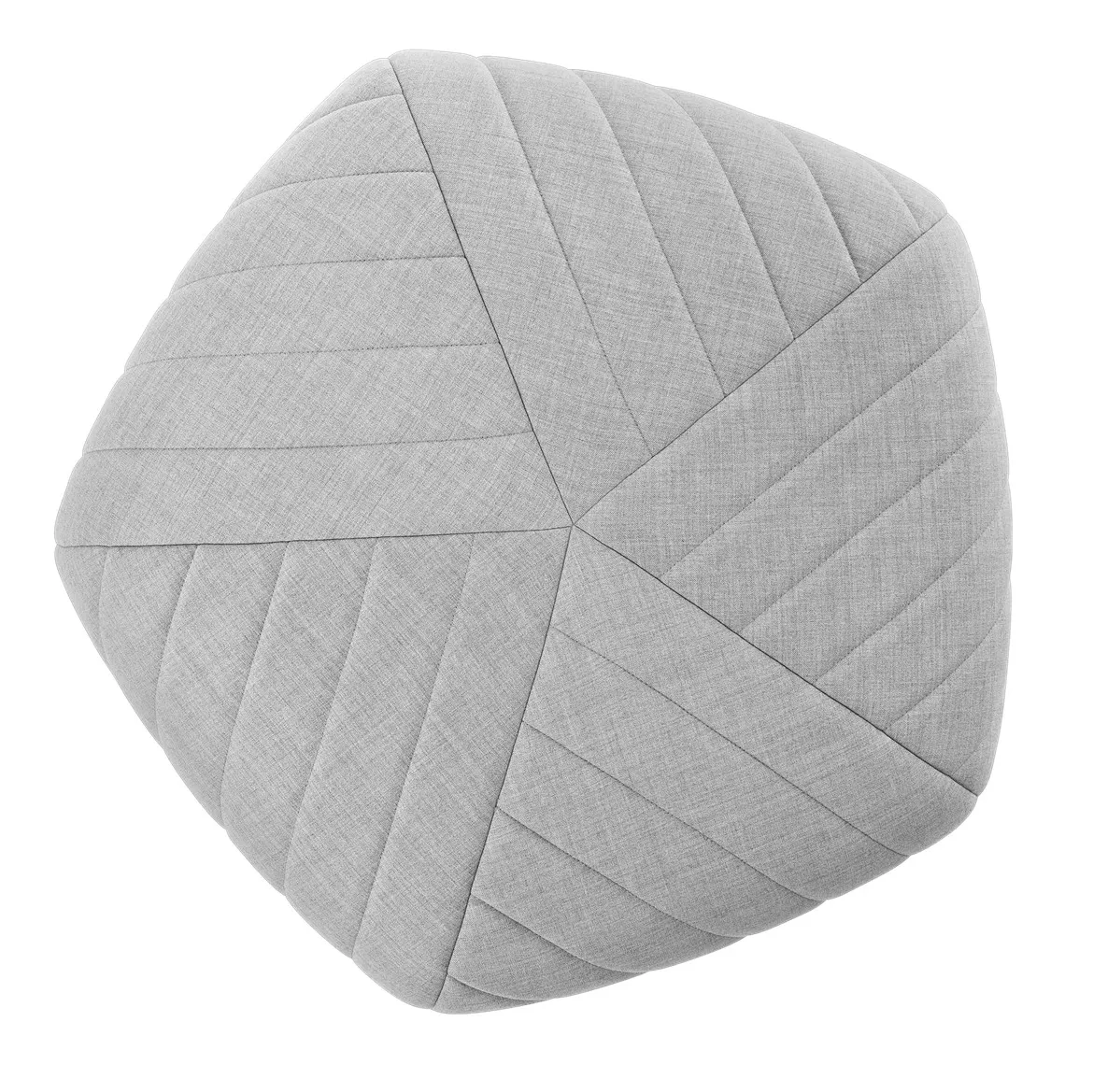 Pouf Five petit, Gris clair Muuto