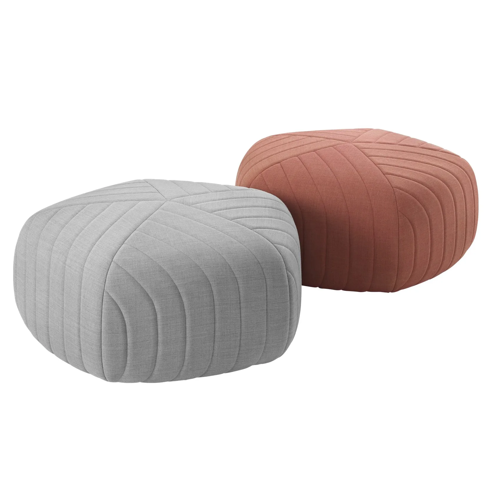 Pouf Five petit, Gris clair Muuto