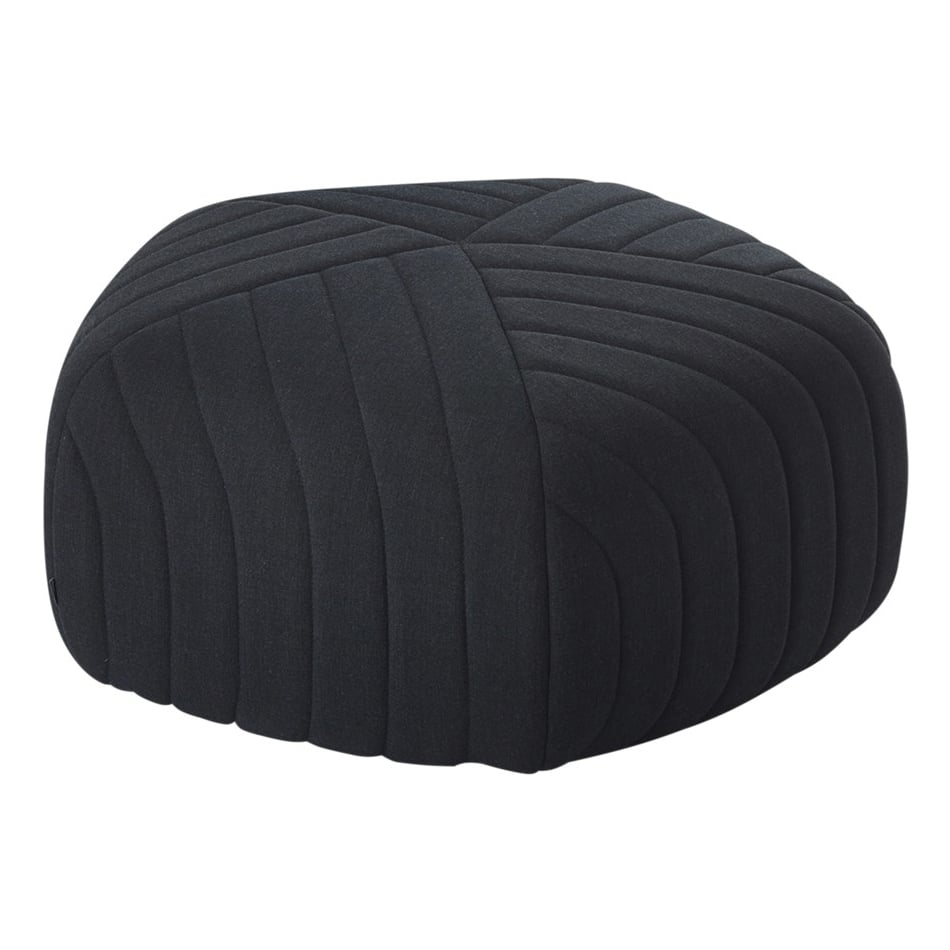 Muuto Pouf Five petit Gris foncé | Design Scandinave | Poufs | Gris