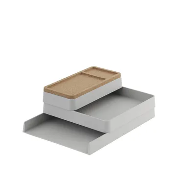 Rangement Arrange Desktop - grey, configuration 1 - Muuto