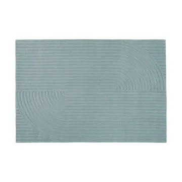 Relevo Rug Quattro tapis en laine - Sage green, 170x240 cm - Muuto