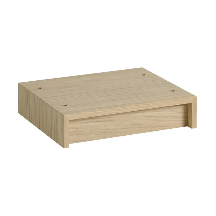Socle système de rangement Stacked 43,5x35 cm - Chêne - Muuto
