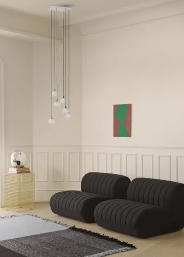 Suspension de plafond Cluster pour suspension pendante - Blanc, Ø76 cm - Muuto