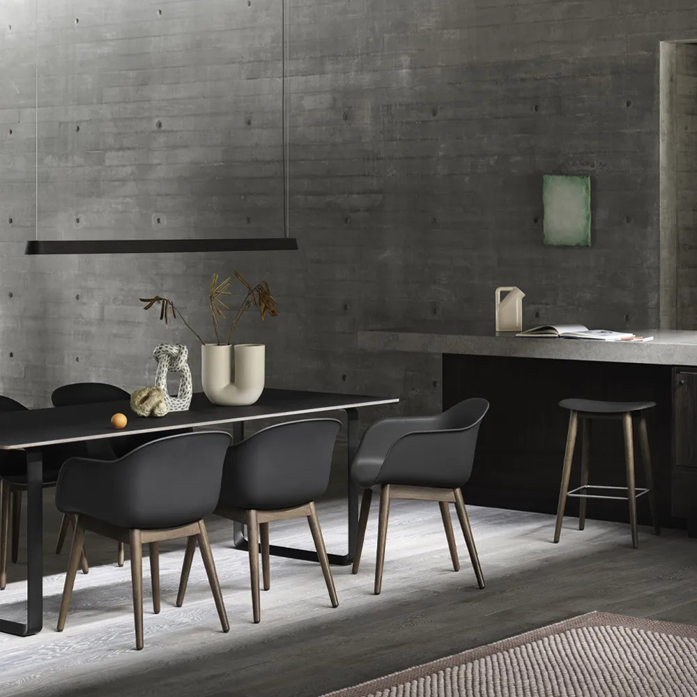 Suspension Linear, grey, 87,2 cm Muuto