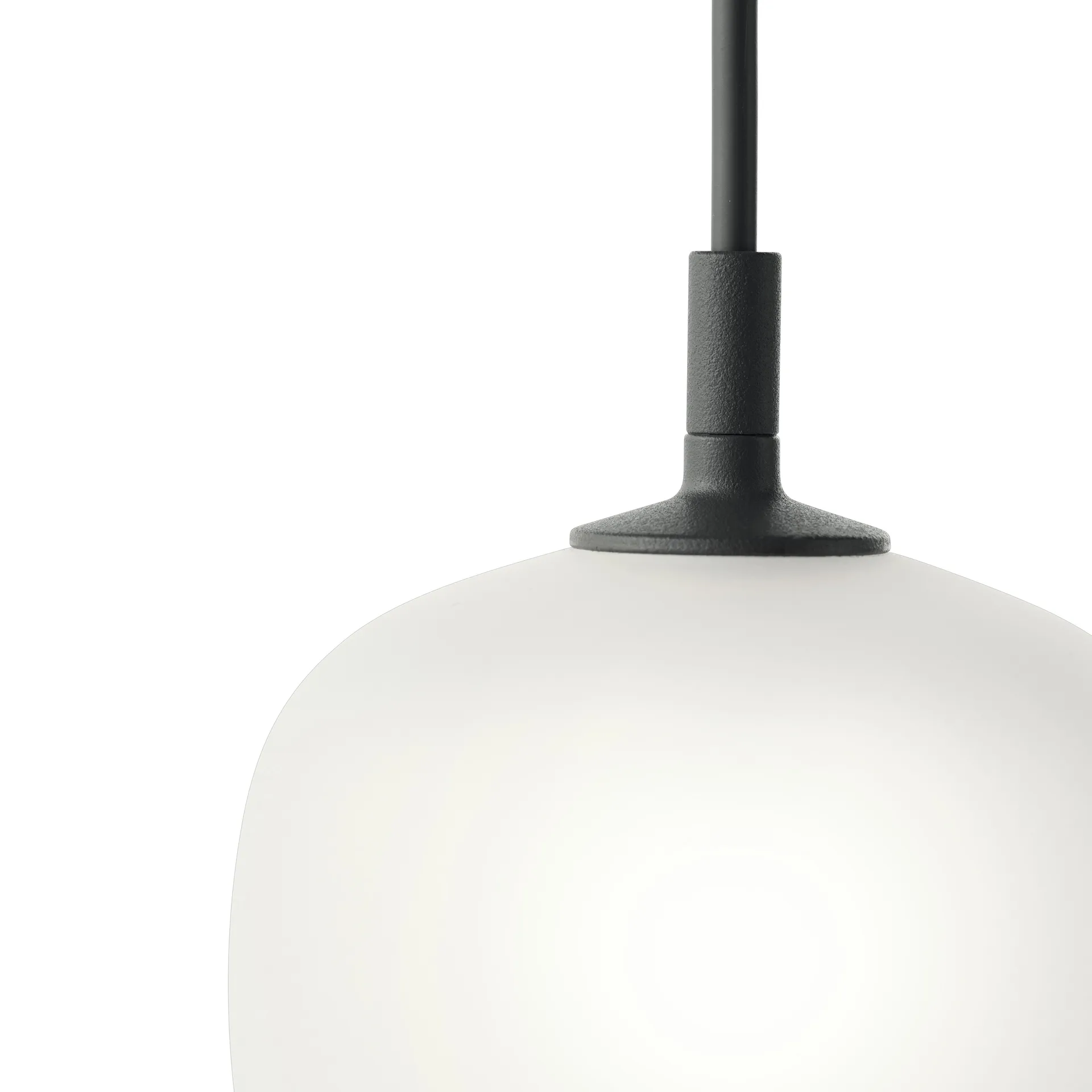 Suspension Rime Ø12 cm, Noir Muuto