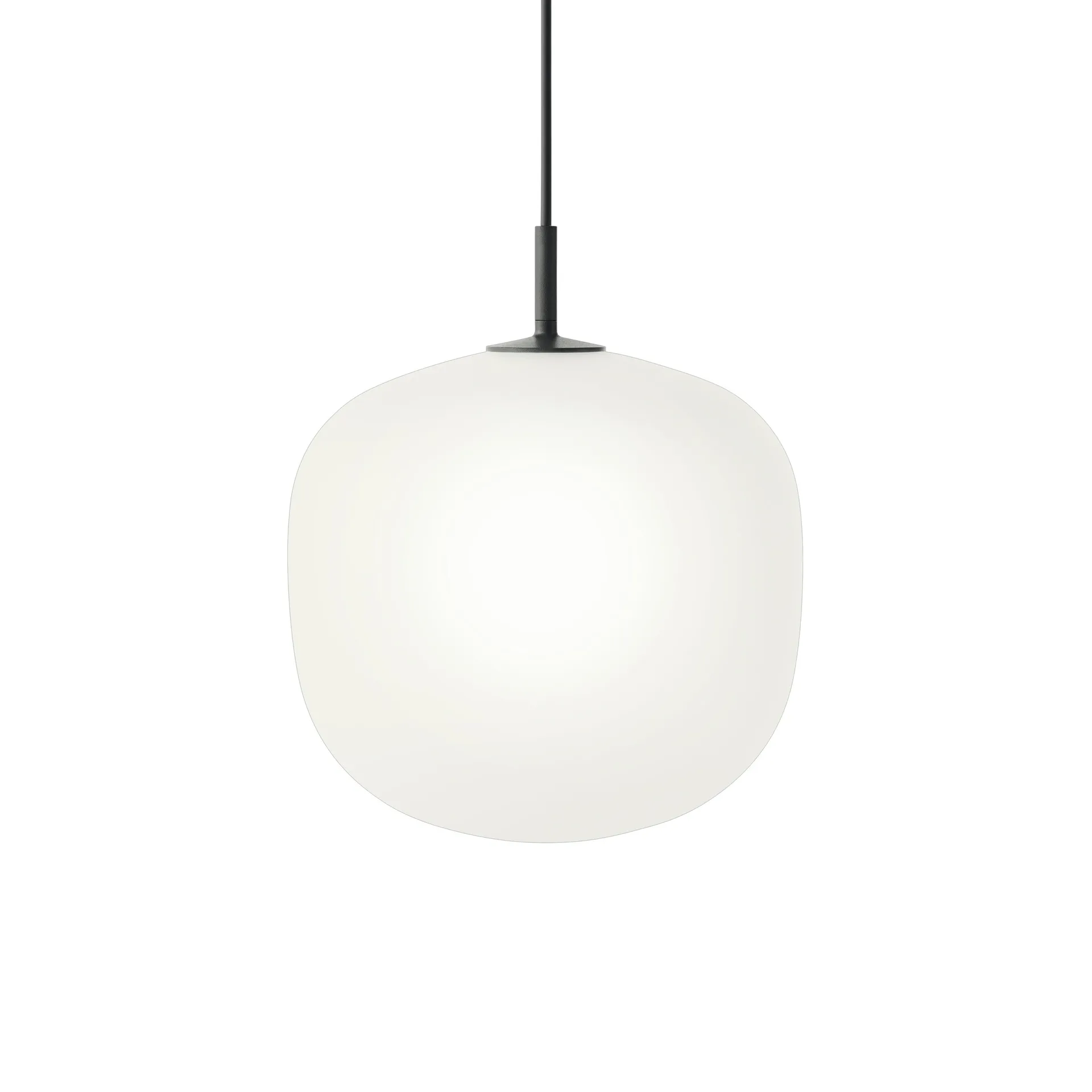Suspension Rime Ø25 cm, Noir Muuto