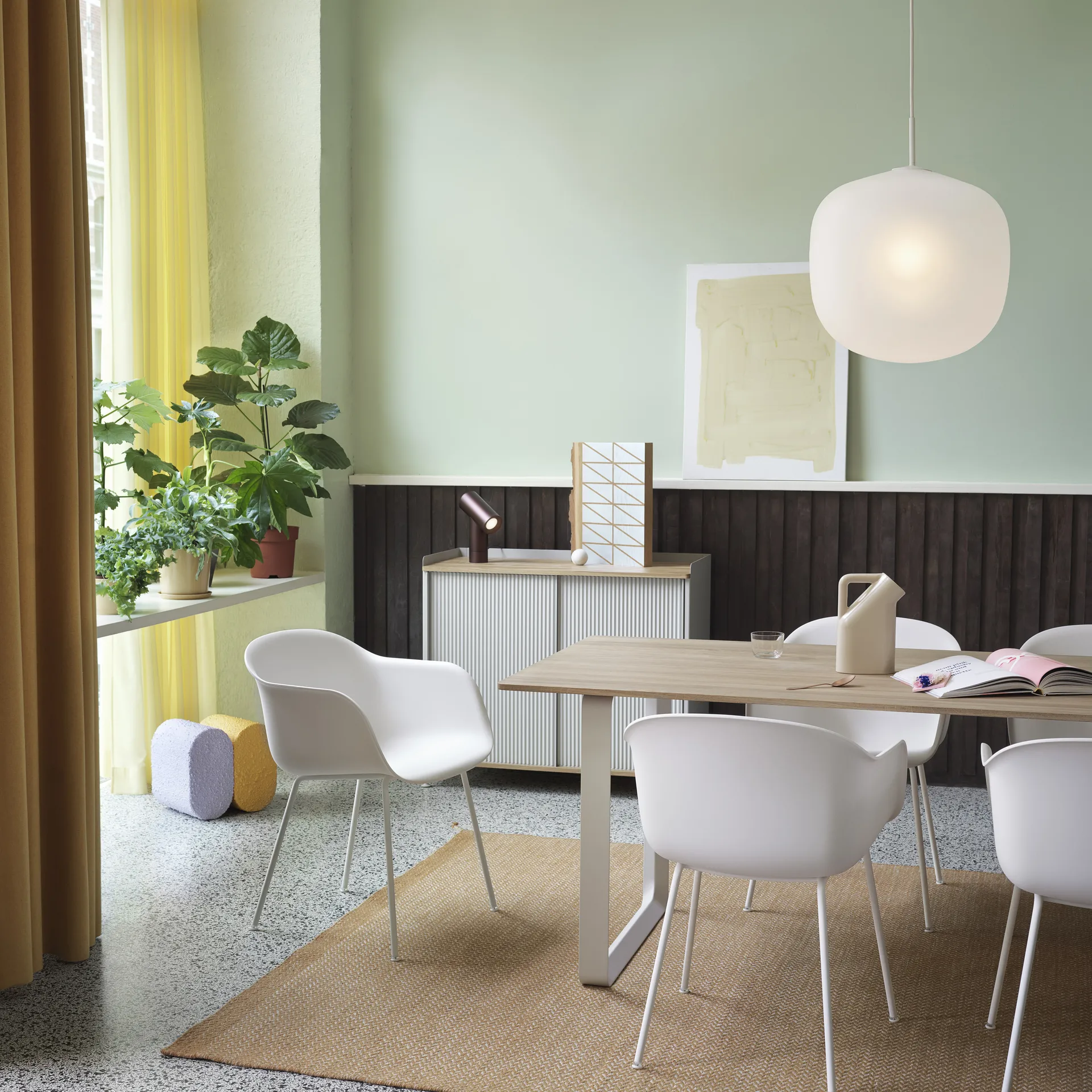 Suspension Rime Ø45 cm, Blanc Muuto