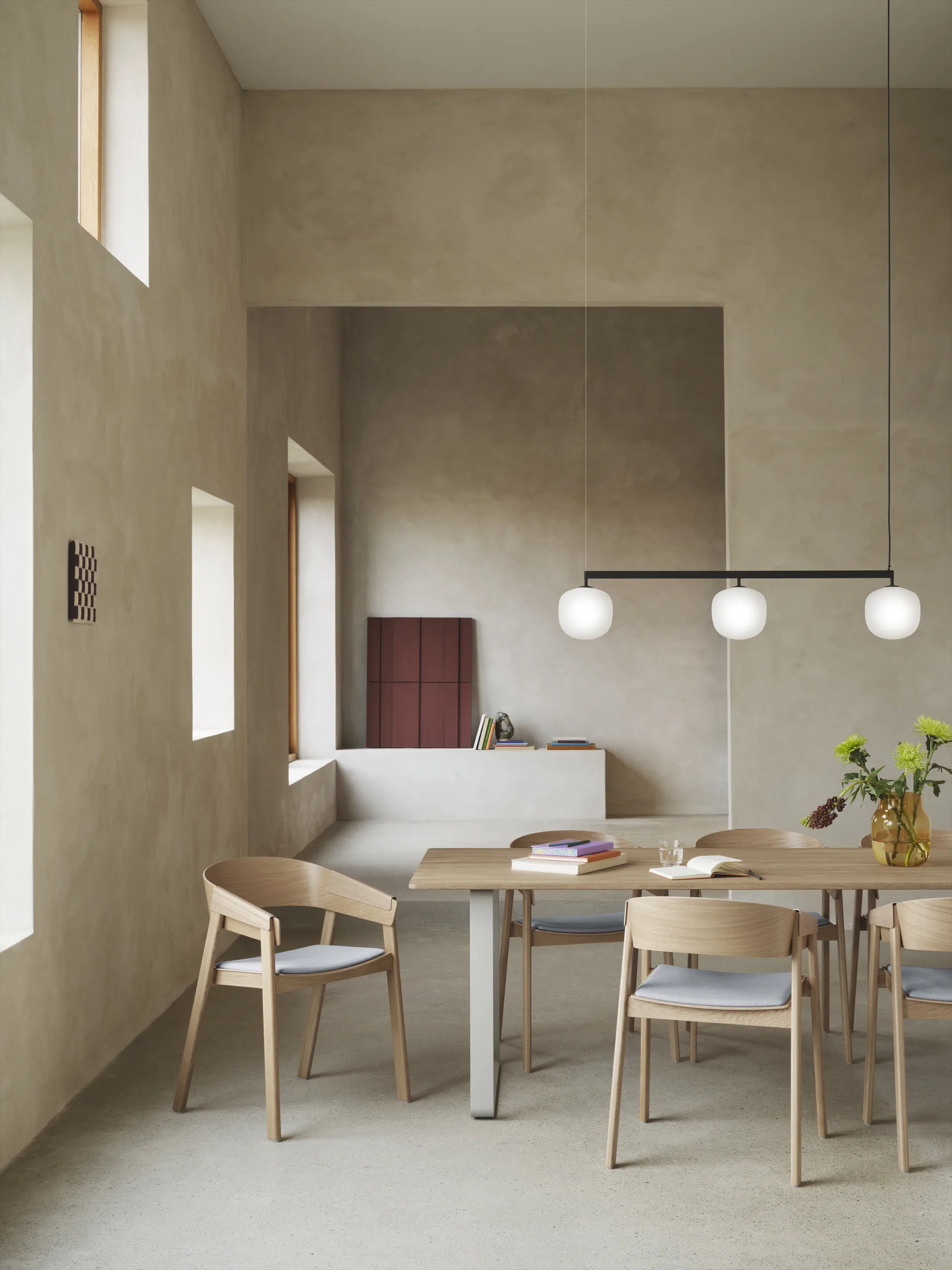 Suspension Rime Rail Lamp, Black Muuto