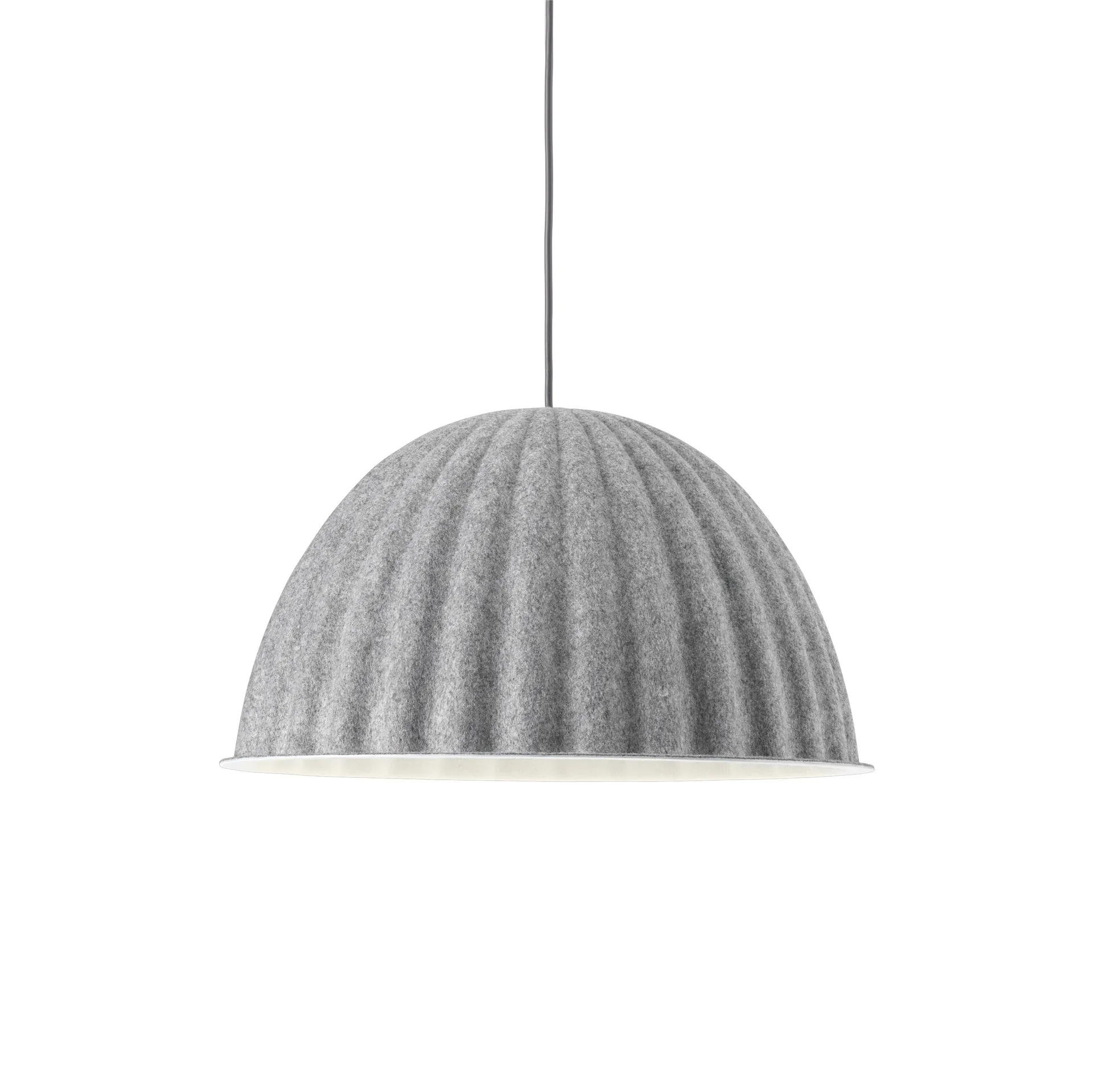 Suspension Under the bell Ø 55 cm, gris foncé Muuto