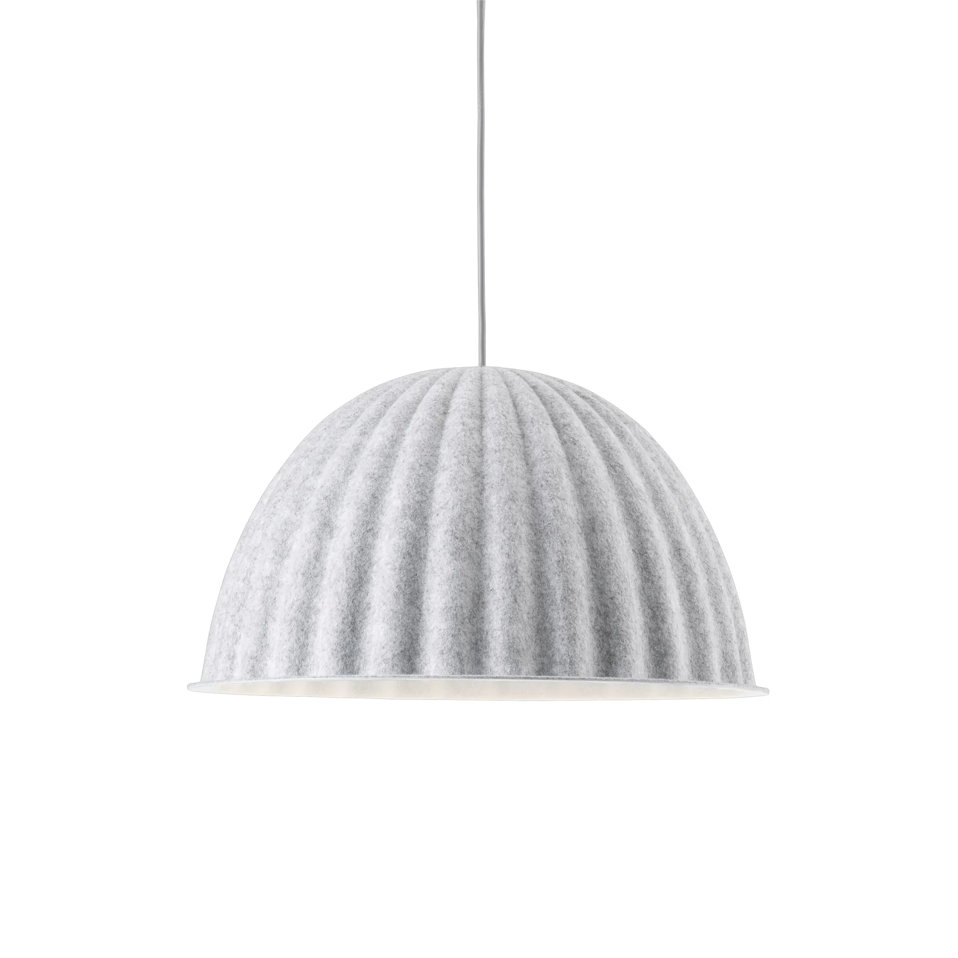 Suspension Under the bell Ø 55 cm, mélange de blanc Muuto