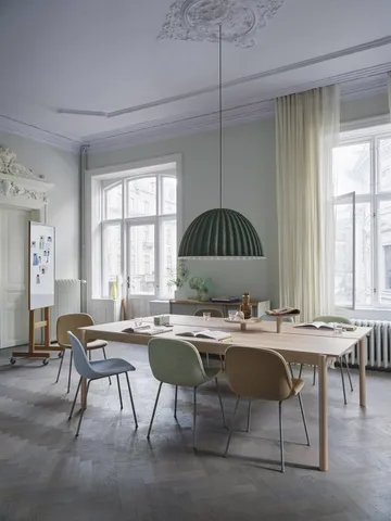 Suspension Under the bell Ø 82 cm - Blue grey - Muuto