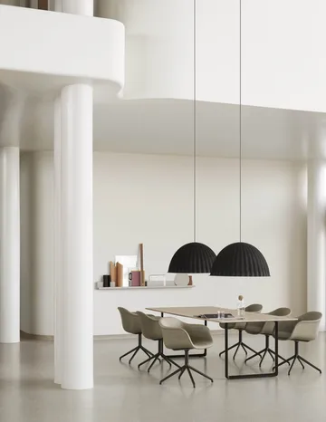 Suspension Under the bell Ø 82 cm - Blue grey - Muuto