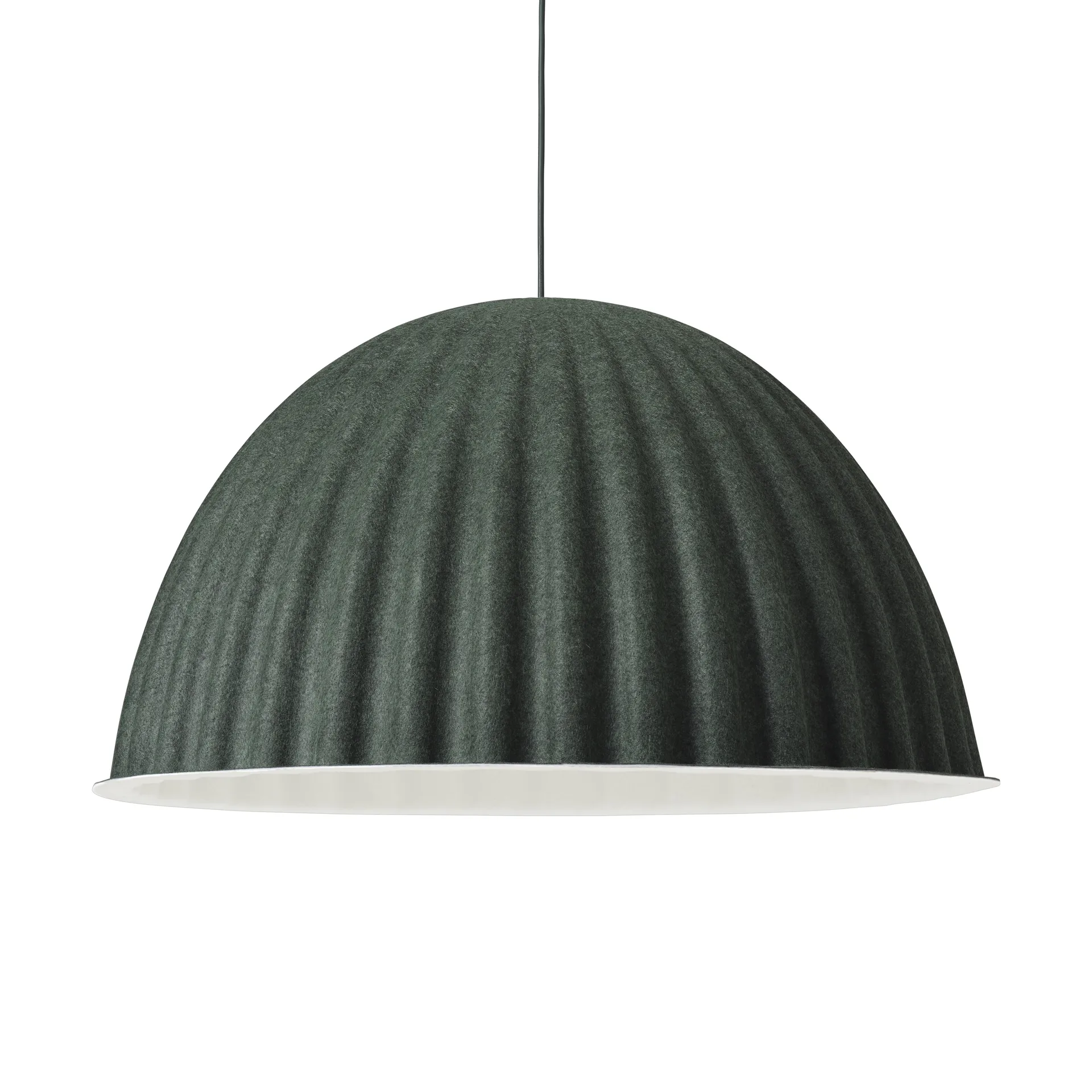 Suspension Under the bell Ø 82 cm, Dark Green Muuto