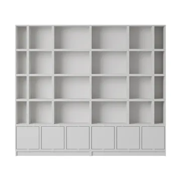 Système de rangement Stacked Bookcase Configuration 1 - Grey - Muuto