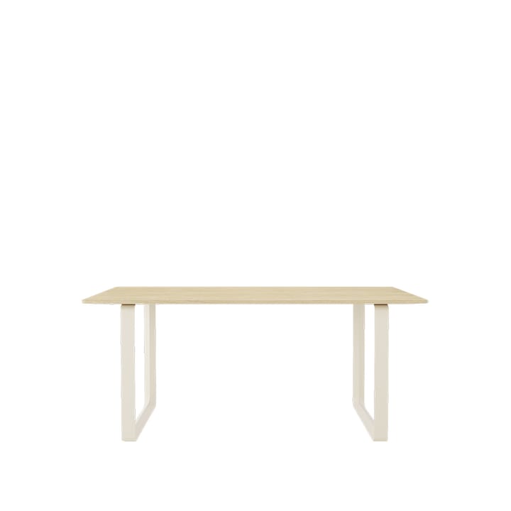 Table à manger 70/70 170x85 cm - Solid oak-Sand - Muuto