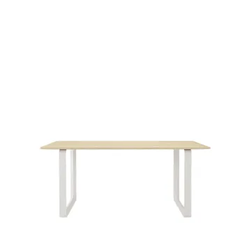 Table à manger 70/70 170x85 cm - Solid oak-White - Muuto