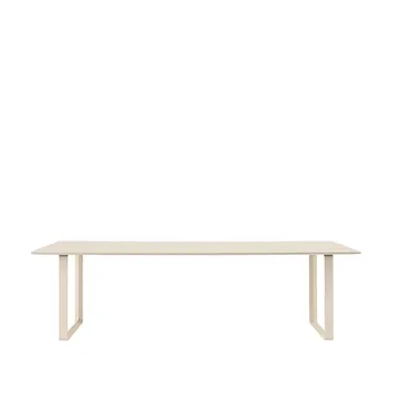 Table à manger 70/70 255x108 cm - Sand laminate-Plywood-Sand - Muuto