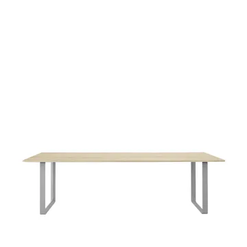 Table à manger 70/70 255x108 cm - Solid oak-Grey - Muuto