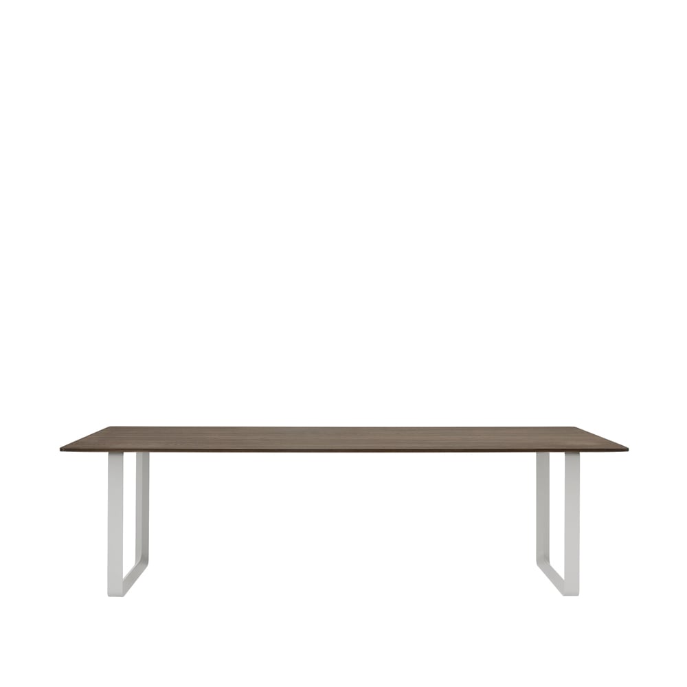 Muuto Table à manger 70/70 255x108 cm Solid oak-Grey
