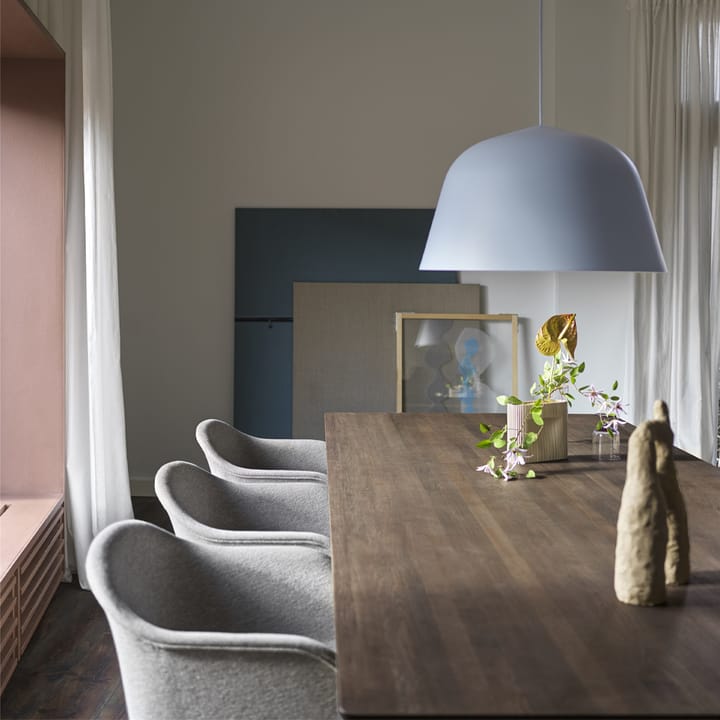 Table à manger 70/70 295x108 cm, Oak veneer-Plywood-Sand Muuto