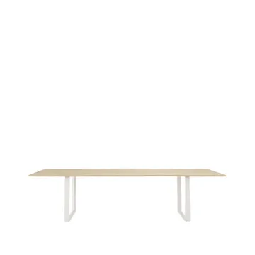 Table à manger 70/70 295x108 cm - Solid oak-White - Muuto