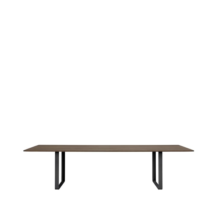 Table à manger 70/70 295x108 cm - Solid smoked oak-Black - Muuto