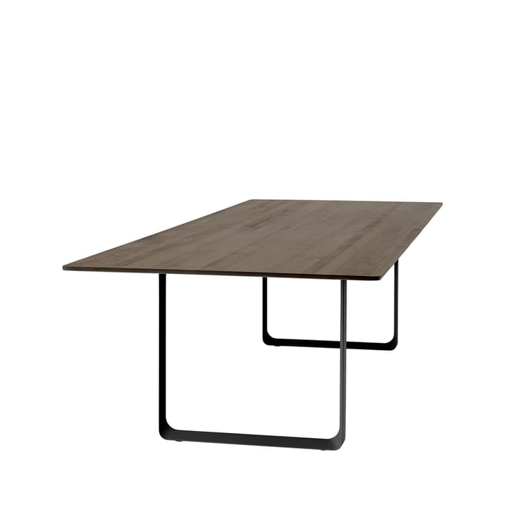 Table à manger 70/70 295x108 cm - Solid smoked oak-Black - Muuto