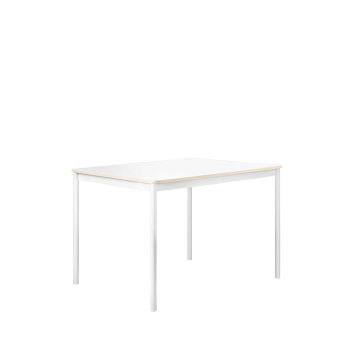 Table à manger Base - white, bord en contreplaqué, 140x80 cm - Muuto