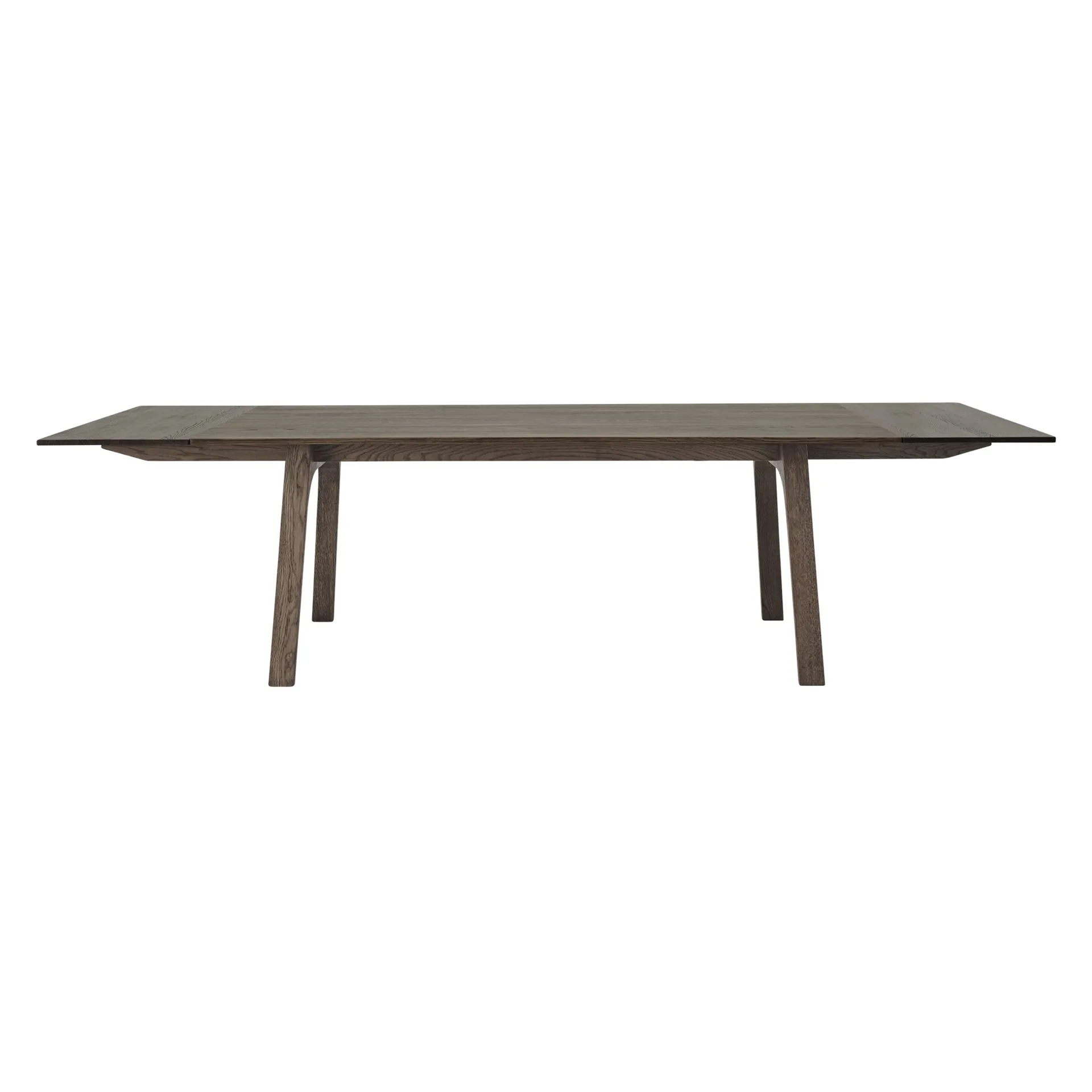 Table à manger extensible Earnest 205x100 cm, Dark oiled oak Muuto