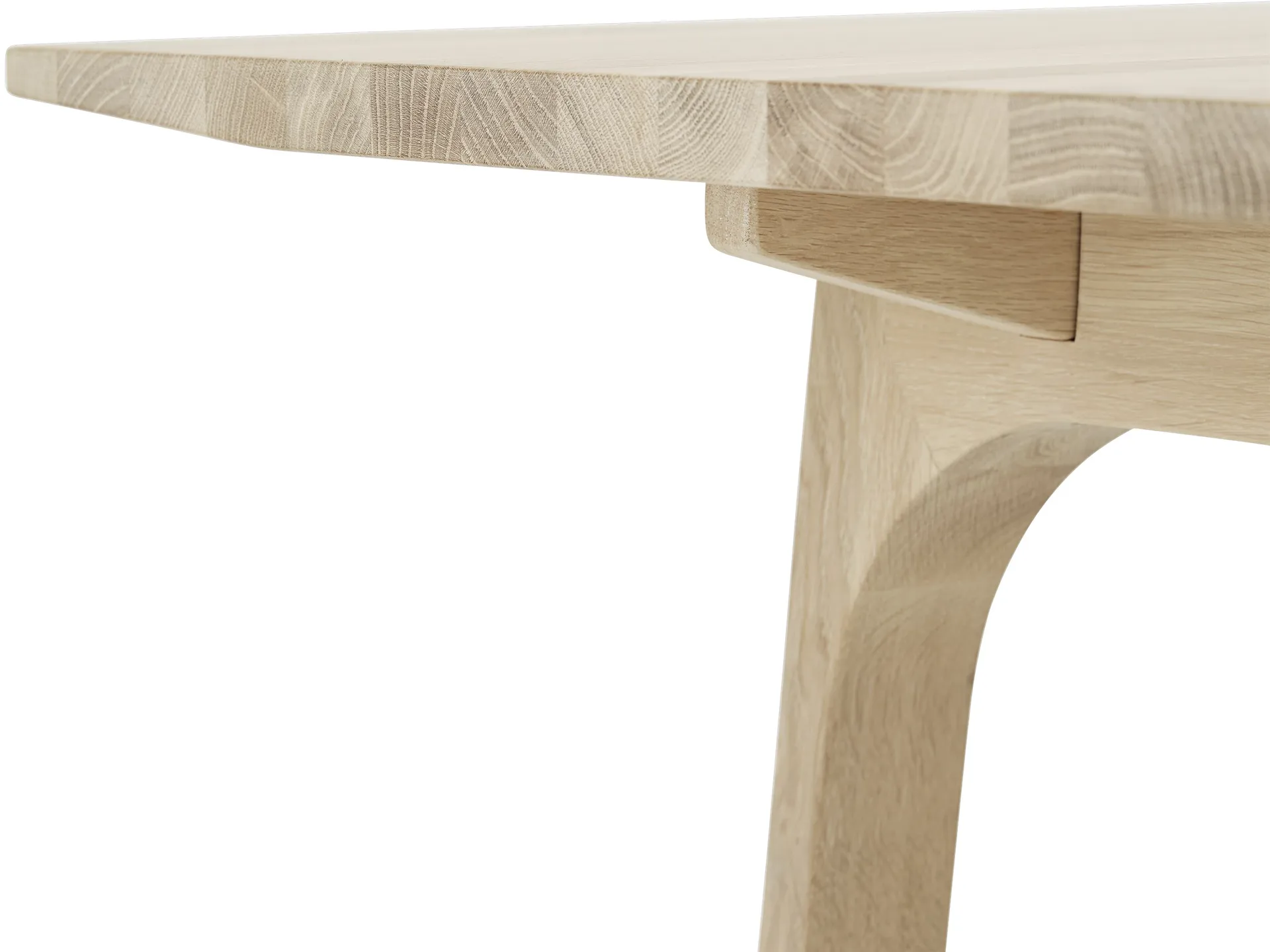 Table à manger extensible Earnest 205x100 cm, Oiled oak Muuto