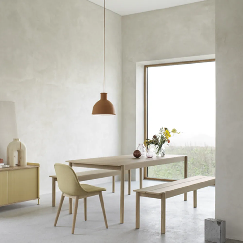Table à manger Linear Wood, Oak 260 cm Muuto