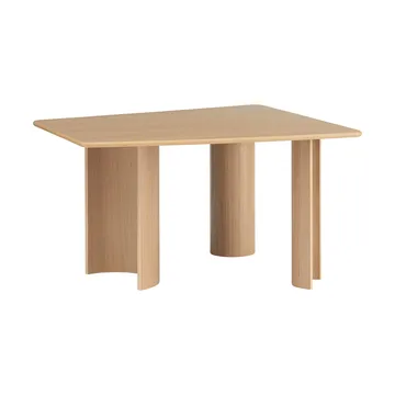 Table à manger Re-norm - Placage chêne laqué, 130x120 cm - Muuto