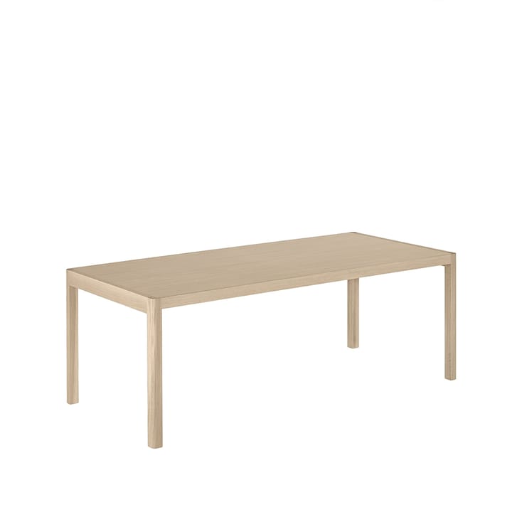Table à manger Workshop - Oak veener-Oak 200x92 cm - Muuto
