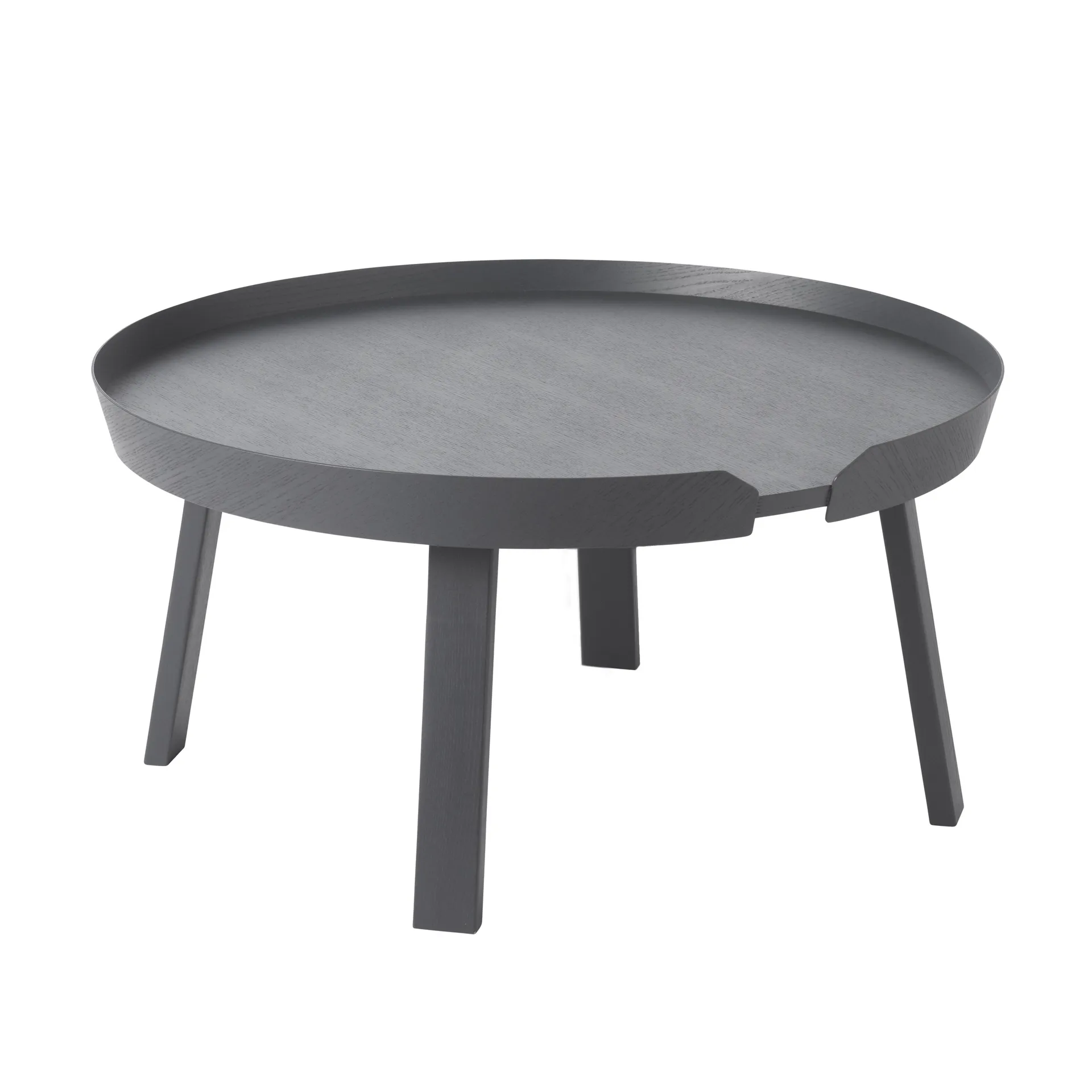 Table Around grande, anthracite (gris) Muuto